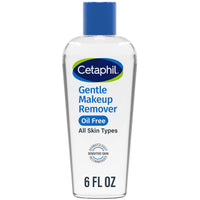 Thumbnail for Cetaphil Gentle Waterproof Makeup Remover, Oil-Free Formula Suitable for Sensitive Skin, 6.0 Fluid Ounce