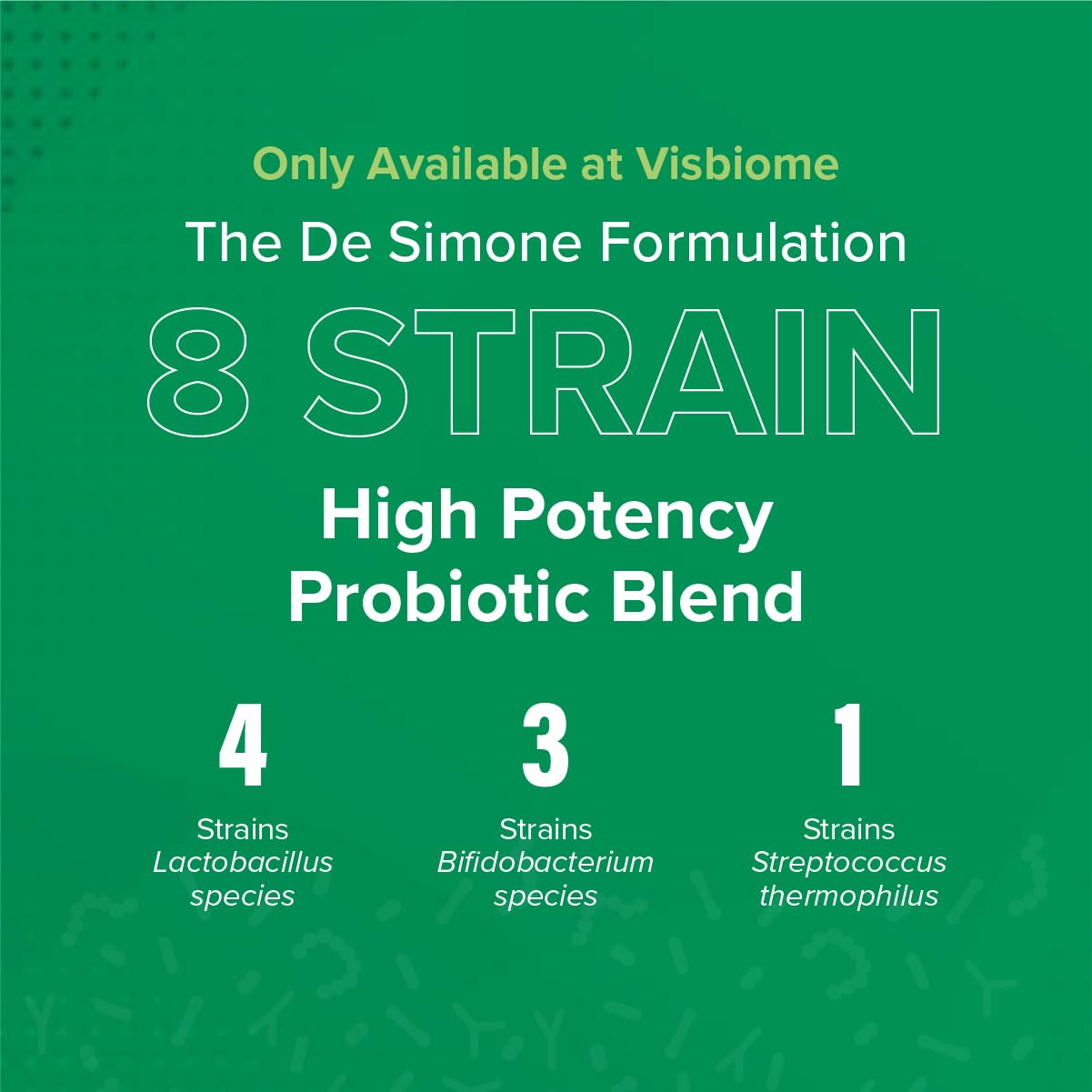 Visbiome® GI Care - High Potency Probiotic - 112.5 Billion CFU Live Probiotics, Original De Simone Formulation, Made in USA, 60 Capsules.