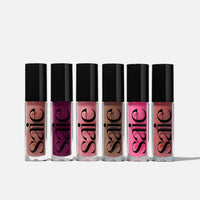 Thumbnail for Saie Glossybounce - Hydrating Lip Gloss and Tinted Lip Oil Hybrid with Hyaluronic Acid & Jojoba Oil for Non-Sticky, Ultra-Shiny, Plump & Soft Lips - Everyday Makeup Essential - Push (.17 oz)