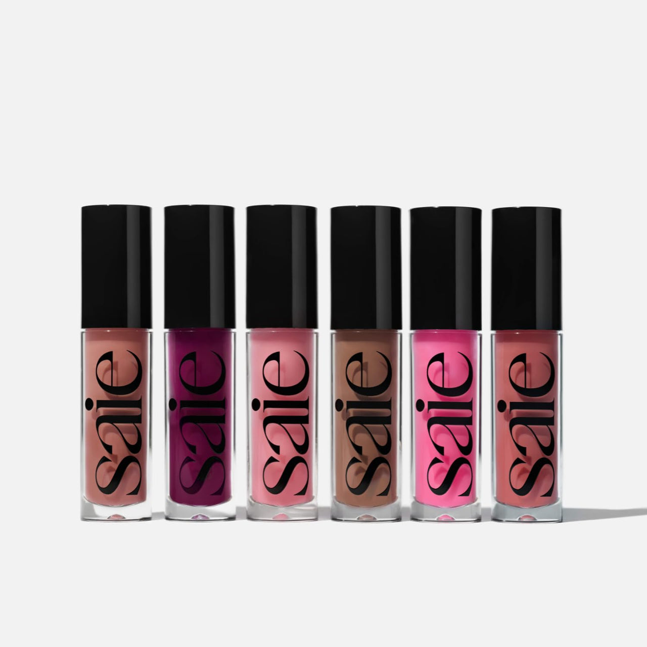 Saie Glossybounce High-Shine Hydrating Lip Gloss Oil - Sheer Tinted Lip Oil with Hyaluronic Acid + Jojoba Oil for Long-Lasting Moisture - Dream (.17 oz)