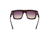 Thumbnail for Tom Ford FAUSTO FT 0711 Dark Havana/Light Brown Shaded 53/20/145 unisex Sunglasses