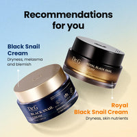 Thumbnail for Dr. G - Royal Black Snail Cream - 50 ML - Snail Mucin Moisturizer, Korean Skincare, K Beauty for Dry Skin, Royal Jelly Protein Improves Skin Barrier, Niacinamide for Blemish Care; Skin Elasticity Care