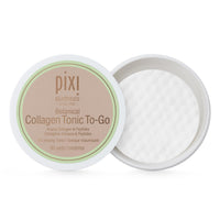 Thumbnail for Pixi Botanical Collagen Tonic to-Go,Volumizing & Hydrating Toning Pads, Enhanced with Peptides & Botanicals to Firm & Revitalize, Alcohol-Free Daily Moisturizing Toner On The Go, 60 Pads