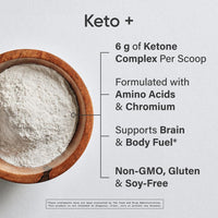 Thumbnail for Sports Research® Keto Plus Exogenous Ketones with goBHB® - Premium Keto Powder Supporting Ketosis, Energy & Cognitive Function - Keto Certified · Vegan Friendly · 30 Servings (Raspberry Lemonade)