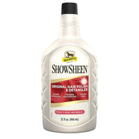Thumbnail for Absorbine ShowSheen Hair Polish & Detangler 32oz Refill Bottle, Horse and Dog Coat, Mane and Tail, Instant Detangling & Reduces Hair Breakage for Healthy Grooming & Radiant Shine