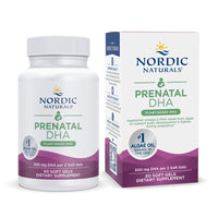 Thumbnail for Nordic Naturals Vegan Prenatal DHA, Unflavored - 60 Soft Gels - 500 mg Plant-Based DHA - Supports Brain Development in Babies & Healthy Pregnancy - Non-GMO - 30 Servings