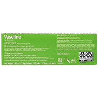 Thumbnail for Vaseline Lip w/o Backer Card Aloe - 12 pack box