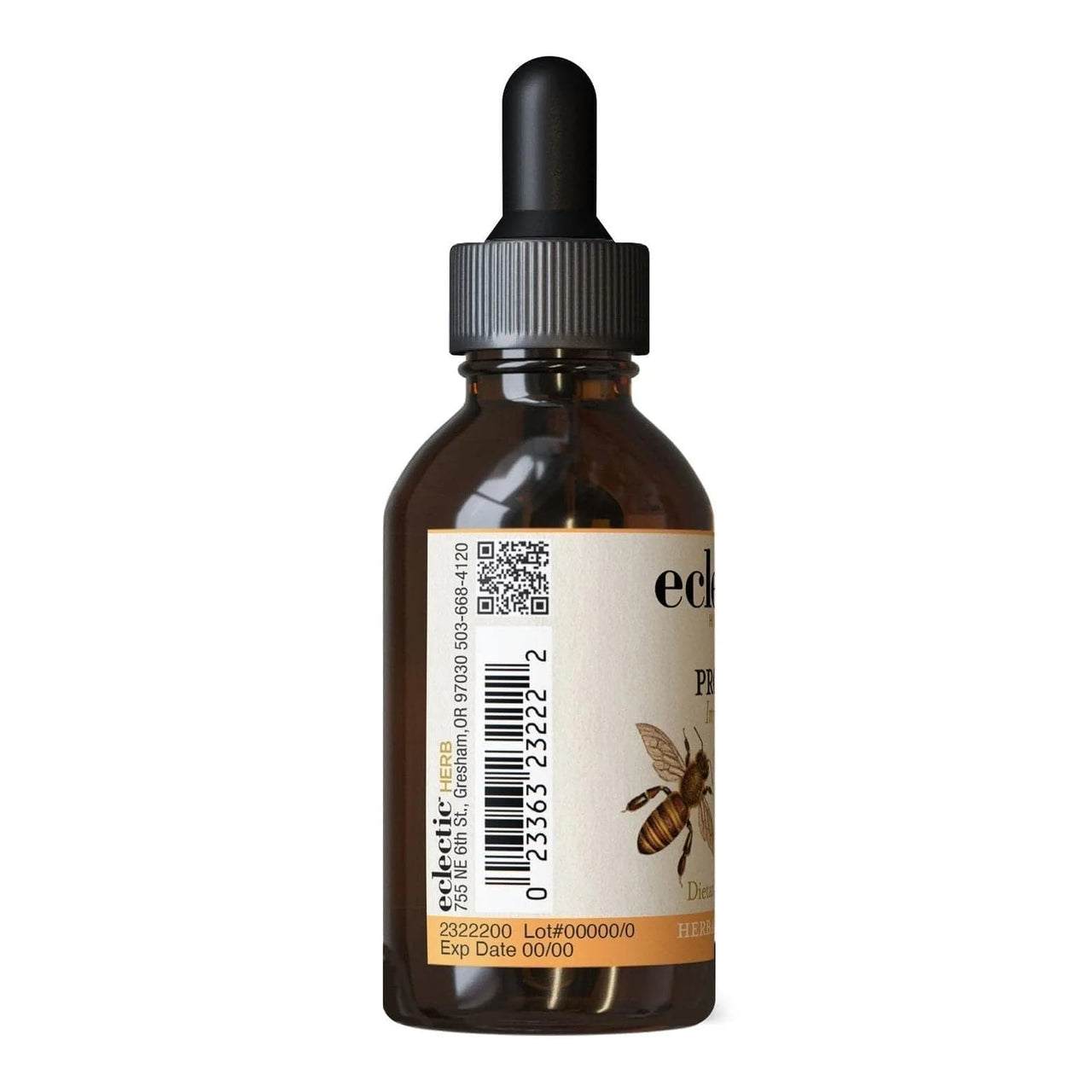 Eclectic Institute Propolis G, Orange, 2 Fluid Ounce
