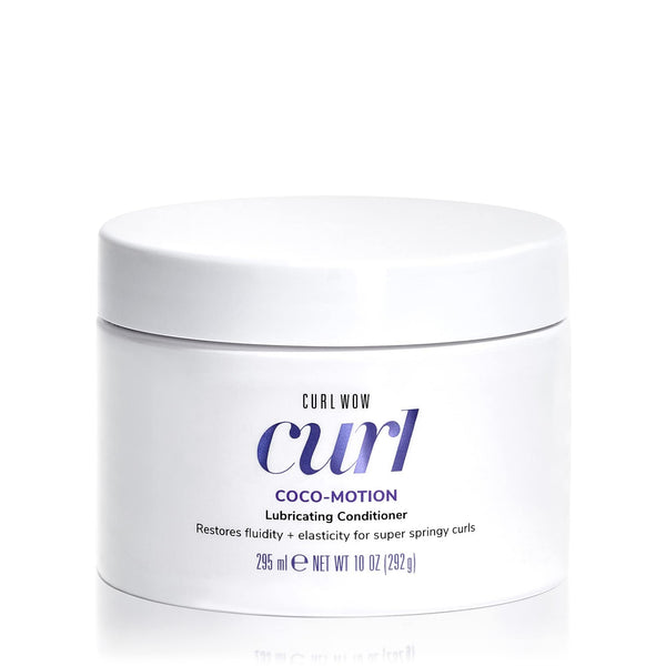 COLOR WOW Curl Wow Coco-motion Lubricating Conditioner – Weightless conditioner instantly moisturizes deep inside strands for silky-soft, bouncy, springy curls