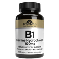 Thumbnail for Windmill Vitamin B-1 TABS 100 MG WMILL Size: 100