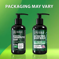 Thumbnail for Antibacterial Body Wash - Antibacterial Soap And Tea Tree Body Wash For Jock Itch, Athletes Foot, Eczema And Back Acne - Anti Bacterial Body Soap For Men And Women Safe For All Skin Types - 8 Oz