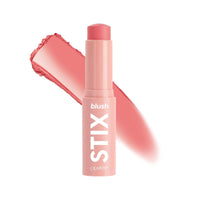 Thumbnail for ColourPop Blush Stix - Cream Blush Stick with a Blendable, Hydrating Formula and Natural, Skin-Like Finish - Glowy Summer Makeup for Cheeks, Eyes & Lips - Mini Me (0.28 oz)