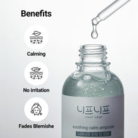 Thumbnail for NEAF NEAF Soothing Calm Ampoule with Niacinamide, Spot Care Hyaluronic Acid, Non-Greasy, CICA Healing and Gentle Formula (30ml /1.01 oz) Radiant Serum, Korean Skincare