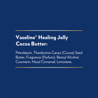 Thumbnail for Vaseline Cocoa Butter Healing Jelly Variety Pack, 2 Sizes (7.5 Oz & 1.75 Oz) – Rich Moisturizing Ointment, Protectant & Moisturizer for Dry Skin