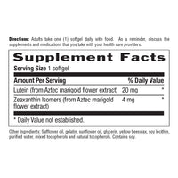 Thumbnail for Country Life Lutein 20 mg Supplement - Certified Gluten-Free - Eye Health Support with Lutein and Zeaxanthin - Reduces Eye Strain from Screens - No Yeast, Corn, Wheat, Milk - 60 Softgels