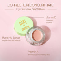 Thumbnail for Pixi Beauty Correction Concentrate - Brightening Peach, Under Eye Colour Corrector, Illuminating Concealer, 0.1 Fl Oz