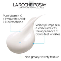 Thumbnail for La Roche-Posay Redermic C Pure Vitamin C Eye Cream with Hyaluronic Acid to Reduce Wrinkles for Anti-Aging Effect, 0.5 Fl Oz (Pack of 1)