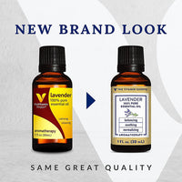 Thumbnail for The Vitamin Shoppe Lavender Essential Oil 100% Pure - Calming Balancing Aromatherapy | Steam-Distilled Therapeutic | 1 oz | Relaxation