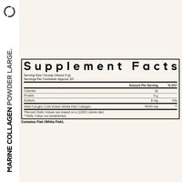 Thumbnail for Codeage Marine Collagen Powder - Wild-Caught Hydrolyzed Fish Collagen Peptides - Type 1 & 3 Collagen Protein Supplement - Amino Acids for Skin, Hair, Nails - Paleo Friendly, Non-GMO, 15.87 Ounces