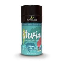 Thumbnail for SweetLeaf Stevia Powder Shaker Jar - Zero Calorie Sweetener with Stevia Leaf Extract, No Artificial Sweetener Additives, Sugar Free, Keto Friendly, Non GMO, Gluten Free - 4 Oz (Pack of 1)
