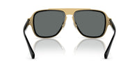 Thumbnail for Versace Man Sunglasses Black Frame, Dark Grey Lenses, 56MM