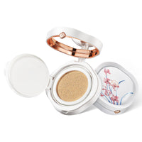 Thumbnail for FLORASIS Flawless Jade Breathable Longwear Cushion Foundation (Ode to Embroidery) (N25 Rippling Lotus, 1 Count)