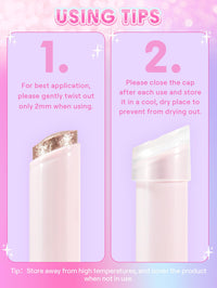 Thumbnail for SHEGLAM Crystal Jelly Glaze Stick Eye Shadow Stick Eyeliner Brightener Pencil Crayon with Brush Easy to Blend Long Lasting Shimmer Eyeshadow-Rosy Gem