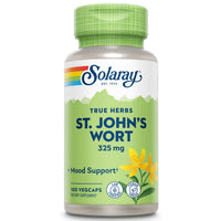Thumbnail for SOLARAY St Johns Wort 325 mg Whole Aerial - Health and Mood Support Supplement - 60-Day Money Back Guarantee - Non-GMO, Vegan, Lab Verified (100 CT)