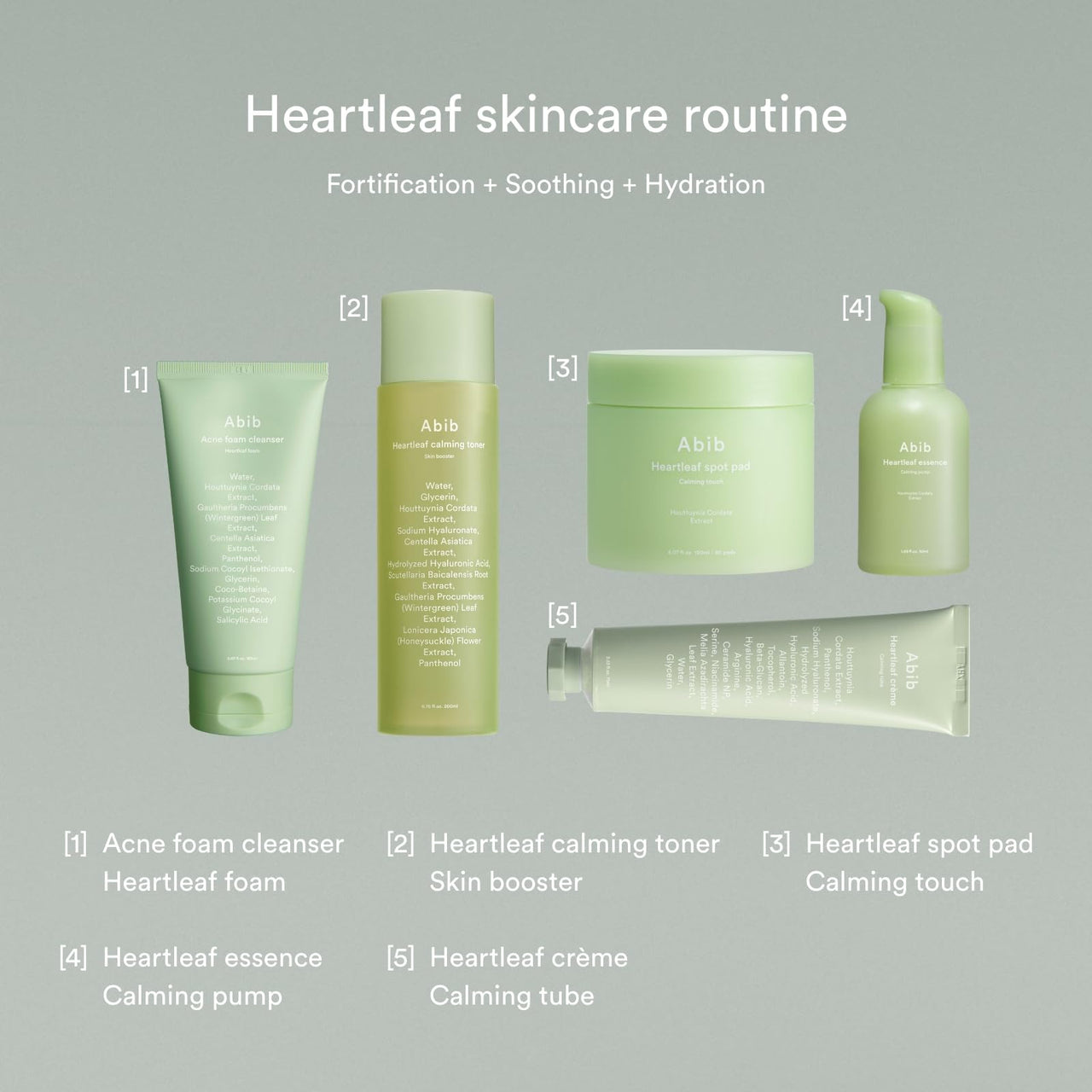 Abib Acne Foam Cleanser Heartleaf Foam 5.07 fl oz / 150 ml | Korean Mild Acidic Daily Face Wash for Acne-Prone Skin, Hydrating & Soothing with Panthenol B5, Deep Cleansing for Sensitive Skin, K-Beauty
