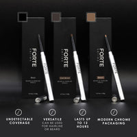 Thumbnail for Forte Series Beard and Hairline Shaper, Smudge-Resistant Wax, Precision Brush, Sleek Travel Packaging (Brown)