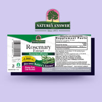 Thumbnail for Nature's Answer Rosemary Leaf with Organic Alcohol, 1-Fluid Ounce