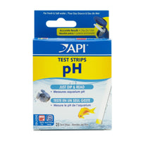 Thumbnail for API TEST STRIPS,For Variety of Water Parameters,Monitor aquarium water quality and help prevent invisible water problems that can be harmful to fish,Use weekly and when problems appear,25-Count (33F)