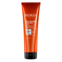 Thumbnail for Redken Frizz Dismiss Rebel Tame Heat Protective Leave-In Cream For Frizzy Hair - Protects Hair Against Frizz, 8 Oz