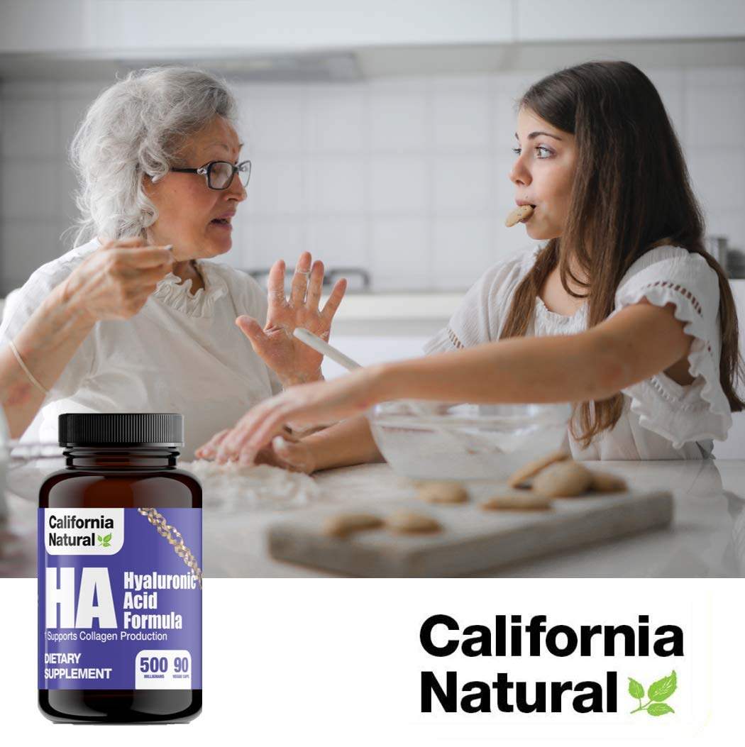 California Natural Hyaluronic Acid Formula Capsules, 90 Count
