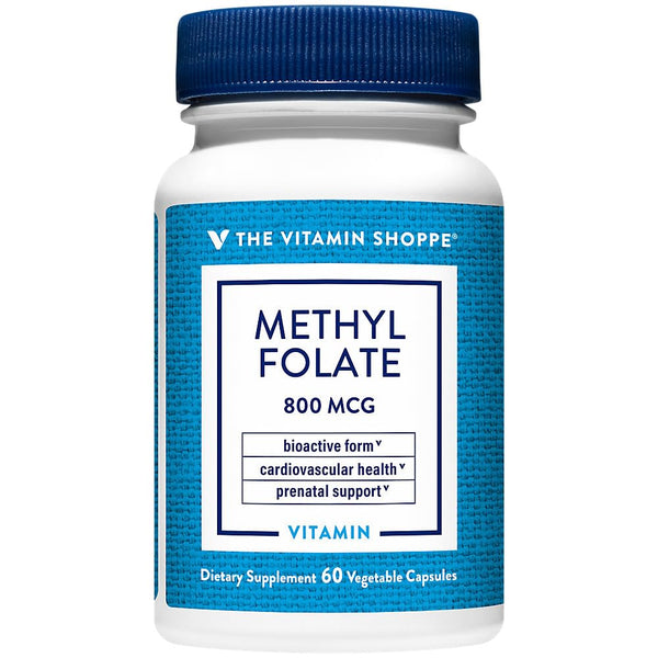 Image 1 of The Vitamin Shoppe Methylfolate for Women's Health Prenatal Support (60 Vegetable Capsules)