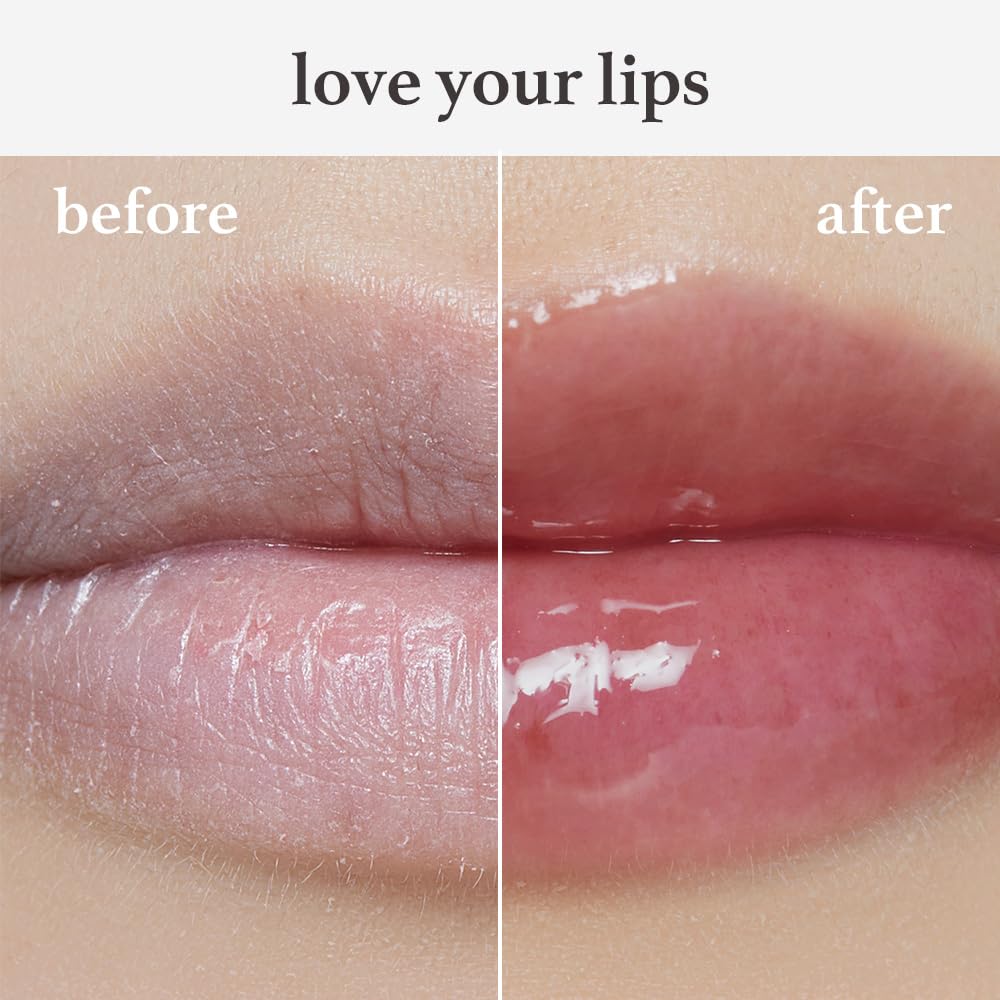 NOONI Korean Vegan Appleseed Lip Oil - Applecranberry | Long-Lasting, Moisturizing, Plumping, Revitalizing for Dry Lips, Waterproof, No Peel Off, Hydrating, Mother's Day, 0.12 FL Oz