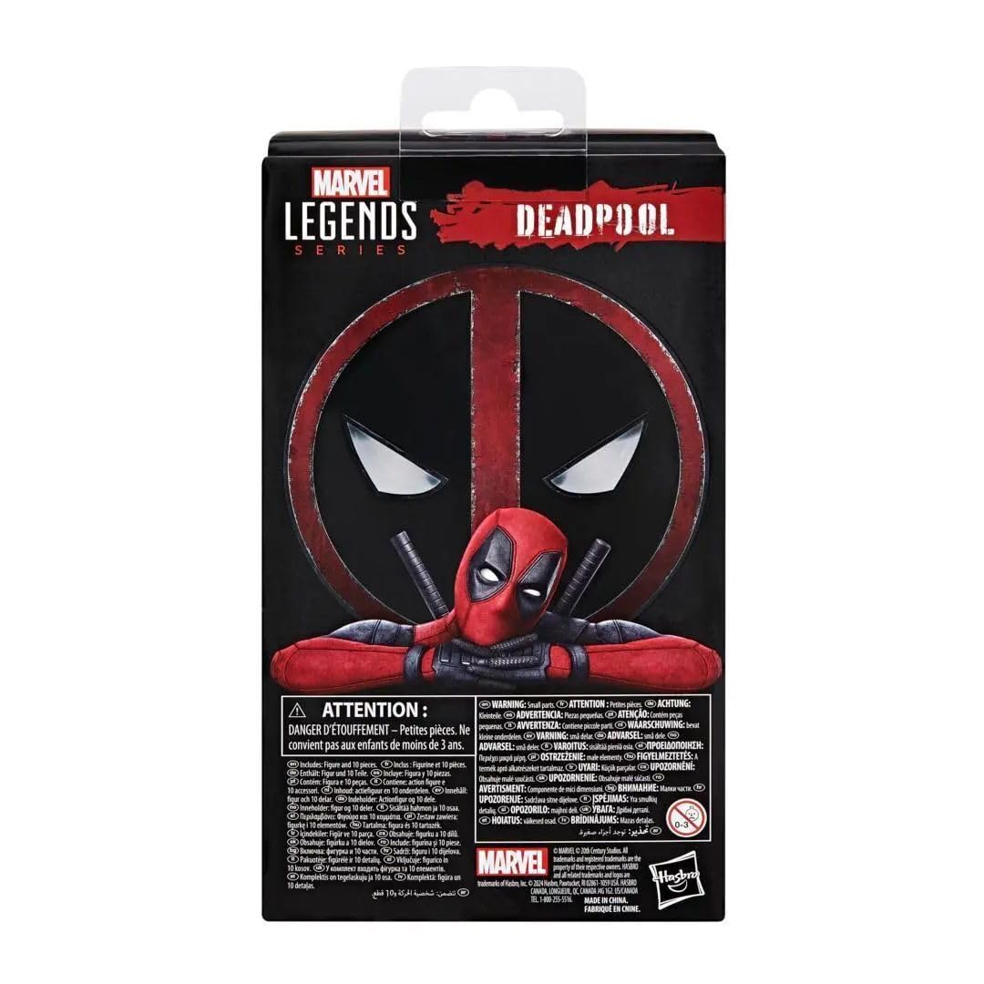 Marvel Legends Series Deadpool, Deadpool 2 Adult Collectible 6-Inch Action Figure
