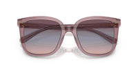 Thumbnail for COACH Sunglasses HC 8381 U 57820J Cl918 Transparent Rose/Blush