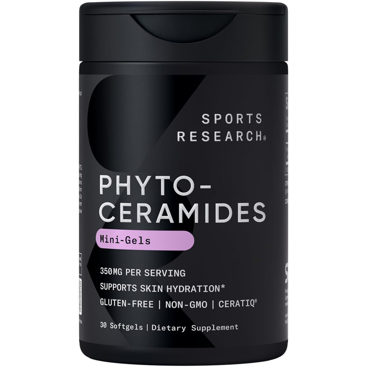 Sports Research® Women's Supplement Pack - Vegan Biotin 10,000mcg with Coconut Oil, Hydrolyzed Collagen Peptides with Hyaluronic Acid + Vitamin C & Phytoceramides 350mg per Softgel