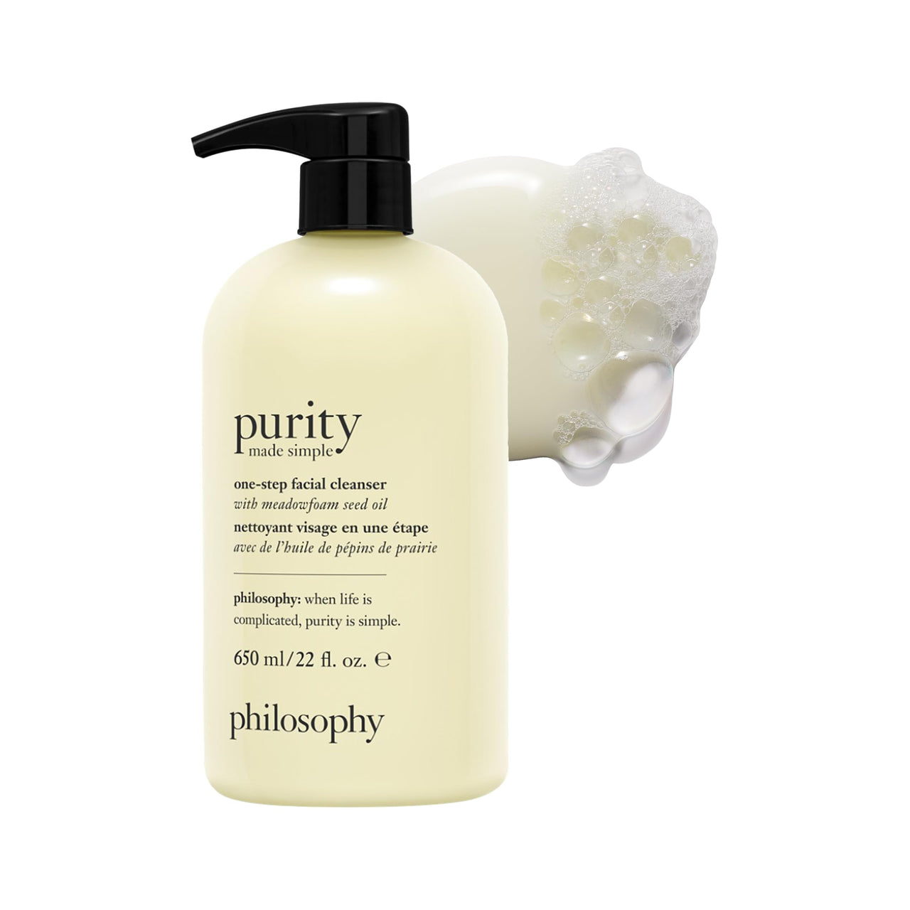 philosophy purity made simple facial cleanser 22 fl oz