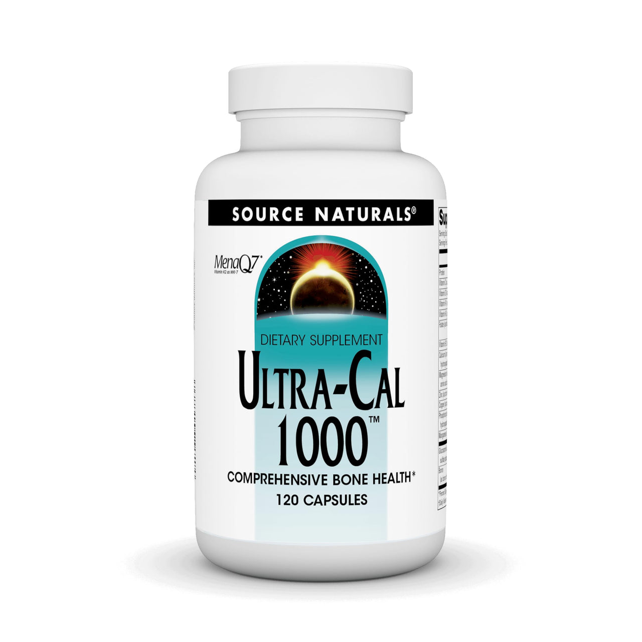 Source Naturals Ultra-Cal 1000, Comprehensive Bone Health* - 240 Capsules
