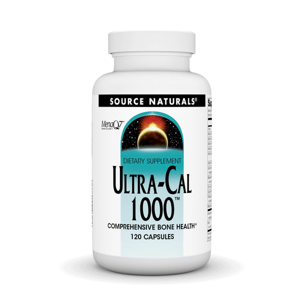 Source Naturals Ultra-Cal 1000, Comprehensive Bone Health* - 240 Capsules