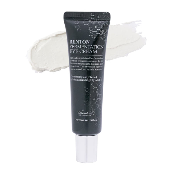 Image 1 of BENTON Fermentation Eye Cream 30g (1.05 oz.) - Galactomyces & Bifida Ferment Anti-Wrinkle Eye Treatment Cream, Dark Circles & Puffiness & Under Eye Bags