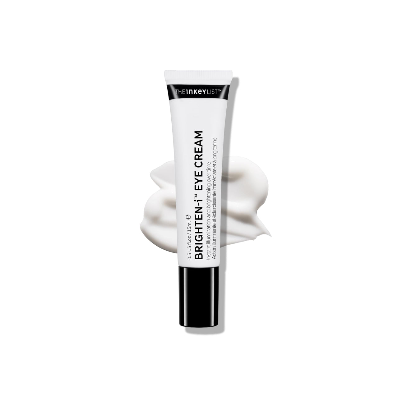 The INKEY List Brighten-I Eye Cream, Under-Eye Cream Helps Reduce Appearance of Dark Circles and Boost Skin’s Glow, Makeup Under-Eye Primer, 0.50 fl oz