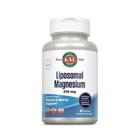 Thumbnail for KAL Liposomal Magnesium Oxide 210 mg High Absorption, Liposomal Technology, Essentials Muscle Support, Advanced Formula, Vegan Capsules, Gluten Free, No Soy, 60 Servings