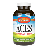 Thumbnail for Carlson - ACES, Vitamins A, C, E + Selenium, Cellular Health & Immune Support, Antioxidant, 300 Softgels