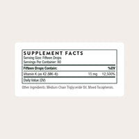 Thumbnail for THORNE - Vitamin K2 Liquid (1 mg per Drop) - Concentrated Vitamin K2 Supplement for Heart and Bone Support* - Gluten, Dairy & Soy-Free - 1 Fl Oz