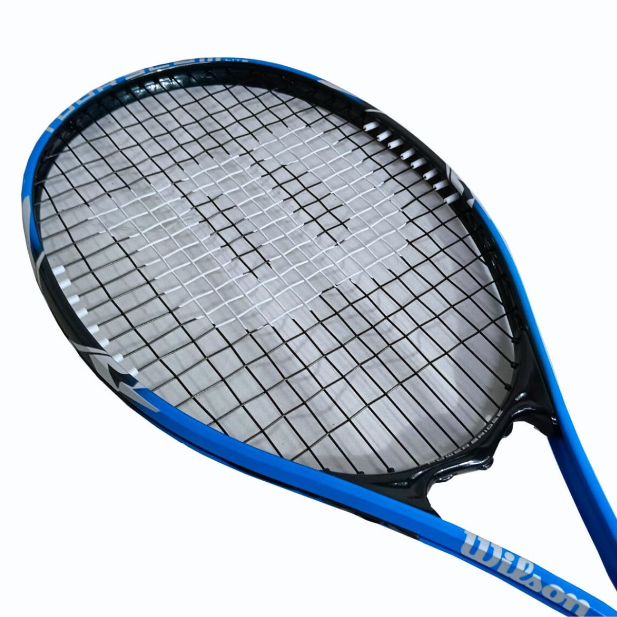 Wilson Tour Slam Lite Adult Recreational Tennis Racket - Grip Size 3 - 4 3/8", Blue/Black