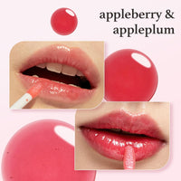 Thumbnail for NOONI Vegan Appleseed Lip Oil Set - Appleberry & Appleplum | Long-Lasting, Moisturizing, Plumping, Revitalizing for Dry Lips, Waterproof, No Peel Off, Korean Tint, 0.12 FL Oz x 2ea