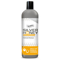 Thumbnail for Absorbine Silver Honey Rapid Skin Relief Medicated Shampoo, Medical Grade Manuka Honey & MicroSilver BG, Rejuvenating, Soothing & Hydrating, 16 fl oz
